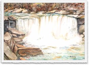 Cumberland Falls in February - Pat Banks