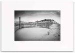 Seaside Park, New Jersey 2011 - fence line in the sand, landscape orientation