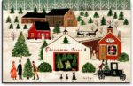 Christmas Trees: Canvas - Folk Art, Norma Finger