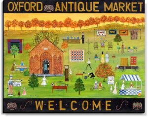 Oxford: Canvas - Folk Art, Norma Finger