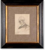 #14 Earl Forbes Portrait, Ole Man at Louisville Public Library - Faulkner Sketches