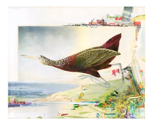 Limpkin Park Print